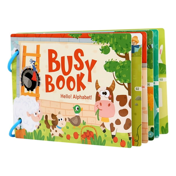 Juguetes De Libros Para Niños Pequeños Actividades De Aprendizaje Preescolar Libros Educativos Para Niños A Partir De 3 Años Juguetes Sensoriales Para Niños Pequeños Cumpleaños Navidad Viajes Para