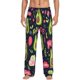 thumbnail image 1 of Balery Avocado Love Pantalones de pijama para hombre, pijama ultraligero, pantalón de descanso-Large, 1 of 6