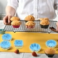 thumbnail image 4 of 5Pcs Non-Stick Baking Mold Easy Demolding, Stackable Egg Tart Donut Muffin Cups for Kitchen, 4 of 8