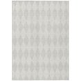 thumbnail image 2 of Addison Rugs Chantille Indoor/Outdoor Transitional Diamonds Ivory Washable Rectangle Rug, 8' x 10', 2 of 6