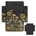 thumbnail image 6 of FOR U DESIGNS Mushroom Daisy Print Recliner Chair Covers Waterproof Anti-Slip Reclining Sofa Slipcover, Recliner Chair that Stay in Place Washable Furniture Protector for Pets, 6 of 6