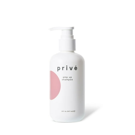 Privé Amp Up Shampoo - NEW 2019 FORMULA - Amp Up Your Natural Volume (8 fl oz/237 mL) For fine and thin hair. Ideal for