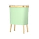 thumbnail image 5 of Cubo de basura con tapa a presión, duradero, para interiores, para baño y lavandería. Verde, 5 of 9
