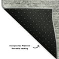 thumbnail image 3 of Addison Rugs Mayfield Washable Transitional Modern Silver Rectangle Rug, 10' x 14', 3 of 6