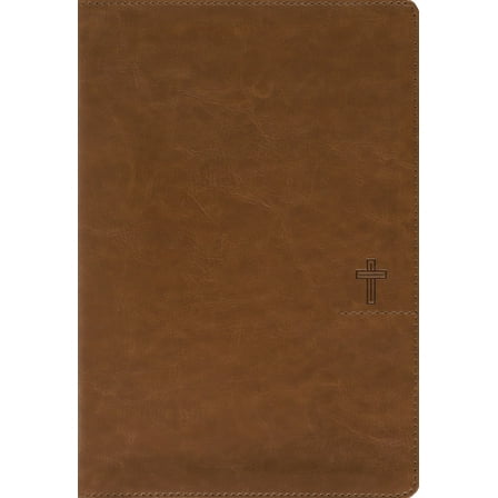 Nasb, Thinline Bible, Giant Print, Leathersoft, Brown, Red Letter, 1995 Text, Comfort Print, (Hardcover)