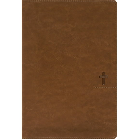 Nasb, Thinline Bible, Giant Print, Leathersoft, Brown, Red Letter, 1995 Text, Comfort Print, (Hardcover)