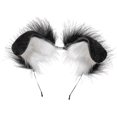 thumbnail image 2 of Diadema con orejas de perro caídas, hecha a mano, multiusos, ideal para disfraces y cosplay. Estilo B, 2 of 9