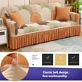 thumbnail image 3 of Seasons Elastic Double Armrest Skirt Sofa Cover 1/2/3/4/5 Sofa Covers Sofa Covers For Living Room Couch, 3 of 6