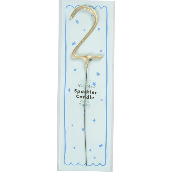Sparkler Candle "2" (Each)