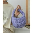 thumbnail image 3 of LANFENG Bag Mini Puffy Quilted Handbag Soft Puffer Tote Bag for Women Cute Wrist Bubble Bag Lightweight Nylon Clutch Purse, 3 of 10