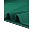 thumbnail image 5 of INSPIRE CHIC Blusa de punto de manga larga con cuello alto fruncido para mujer Verde XL, 5 of 5