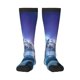 thumbnail image 1 of Balery Night At Lake Aurora 1 Calcetines novedosos Calcetines deportivos Calcetines hasta la rodilla Calcetines de algodón Calcetines originales y geniales, 1 of 6