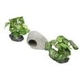 thumbnail image 3 of Fish  Artificial Plants, Lifelike Safe Soft Texture Fish  Decor Kit Fade  Easy Care   For Fish Resting For Aquarium, 3 of 8