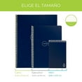 thumbnail image 5 of Rocketbook EVR-L-RC-CDF-FR Everlast Smart Reusable Notebook, Dotted Rule, Midnight Blue Cover, 8.5 X 11, 16 Sheets, 5 of 5
