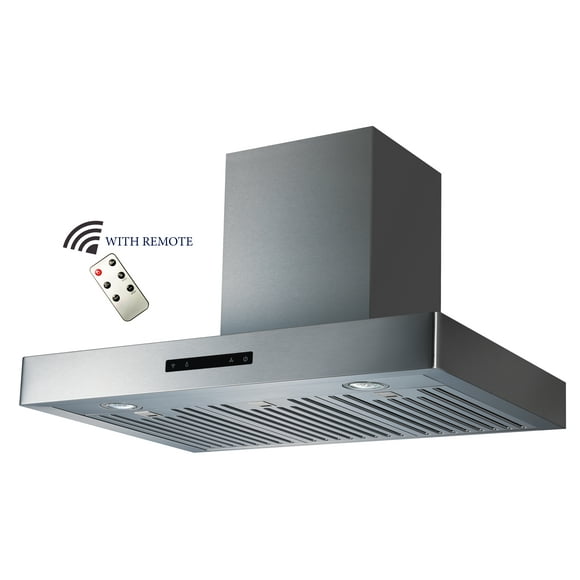 Roxon 700 CFM 30 in. Wall Mounted Range Hood in Stainless Steel