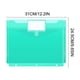 thumbnail image 2 of 3-Hole A4 Document Pouch With Label, 2 of 5