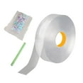 thumbnail image 3 of Cinta de doble cara Nano Cinta de montaje, Cinta de montaje doméstica de juguete de , Soplado de burbujas para accesorios de decoración de carteles de juguetes 1mmx3cmx1m claro, 3 of 8