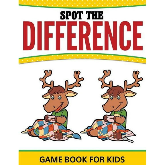 Spot The Difference Game Book For Kids (Paperback)