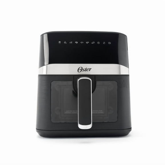 Oster Air Fryer, 6 Quart Digital Air Fryer, Medium Air Fryer with Window
