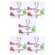 thumbnail image 3 of Qarigey Piercings falsos Encanto Estilo simple Accesorio de moda Mujer Adornos de senos Mariposas Pezones Anillos para mujeres Ceniza beige beige ceniza 5piezas, 3 of 6