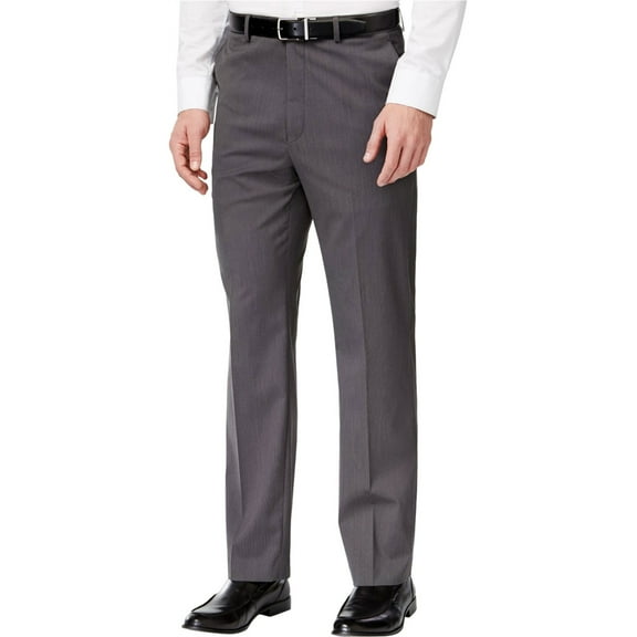 Michael Kors Mens Tic Dress Pants Slacks, Grey, 38W x 30L