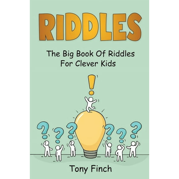 Riddles: The big book of riddles for clever kids, (Paperback)