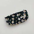 thumbnail image 4 of Daisy Flower Clutch Handbags Canvas Makeup Pouch Portable Pencil Case for Travel, 4 of 8