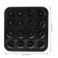 thumbnail image 3 of Pool Ball Tray Bandeja de Bolas de Billar Bandeja de Transporte de Bolas de Billar Estuche para 16 Bolas de Billar Almacenamiento Artículos Deportivos Octpeak No, 3 of 7