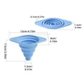 thumbnail image 7 of OIUR Silicone Telescopic Funnel Heat Resistant Collapsible Funnel Portable Small Cooking Funnels for Filling Bottles, 7 of 7