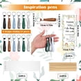 thumbnail image 3 of 24 Sets Employee Appreciation Gift Include Bamboo Ballpoint Pens Thank You Cards Inspirational Bookmark Cards Silicone Key Chain Bulk Thank You Gift for Coworkers Staff Teacher Doctor Team Volunteer, 3 of 7