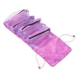 thumbnail image 4 of Makeup Roll Bag, 4 In 1 Hanging Makeup Bag Multifunctional Large Capacit Detachable Portable  For Shower Purple,Red, 4 of 8