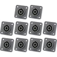 thumbnail image 1 of Chendee For 4-Pole Speakon Connector Receptacle Famale Audio Connector 4-Pole Receptacle, 1 of 9