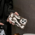 thumbnail image 5 of Case for iPhone 14,Electroplate Glossy Flame Shape Hollow Heat Dissipation Unique Luxury Design Protection Shockproof Women Girls Phone Case for iPhone 14,6.1 inch 2022 (DD Black), 5 of 17