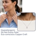 thumbnail image 3 of MomentWish 1 Carat Moissanite Heart Necklace 18K White Gold Plated Jewelry Christmas Valentines Mother's Day Gifts for Women Mom Wife Lover, 3 of 9