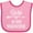 Pink and Fuchsia, variant on Inktastic Gigi is My Valentine Boys or Girls Baby Bib