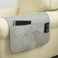 thumbnail image 4 of Remote Control Organizer For Sofa Armrest With Pockets, Hanging Bedside Storage Bag, Sofa Side Pocket Organizer For Remote, Phone, Book And Cables, Easy Installation, 4 of 6