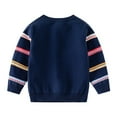 thumbnail image 3 of GYRATEDREAM Toddler Girl Boy Crewneck Sweatshirt Long Sleeve Knit Sweater Pullover Top Clothes Autumn Winter Christmas Sweater, 3 of 7