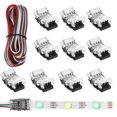 thumbnail image 1 of 11 Pieces Tunable 3 Pin 10mm Light Connector Terminal for WS2811, 1 of 5