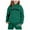 Dark Green, variant on TBWNWG Girls Outfits & Set Child Toddler Boys Girls Long Sleeve Solid Warm Hoodie Pullover Tops Pants Kids Outfits Sweat Suit,Size 7-8 Years