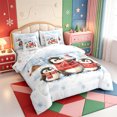 thumbnail image 2 of Manfei Farmhouse Christmas Animals 7 Pieces Full Size Bedding Sets,Xmas Holiday Season Full Size Bed in a Bag,Xmas Reversible, 2 of 7