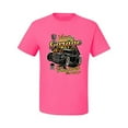 thumbnail image 2 of Wild Bobby, 1990 Vintage Garage Customs Hot Rod Classic Car Cars and Trucks Men's Graphic T-Shirt, Neon Pink, 5XL, 2 of 3