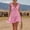 Pink, variant on Party Dress Spring Break Dresses Summer 2026 Solid Color Sleeveless Crew Neck Regular Fit Plus Size Dresses for Work and Play S-3XL
