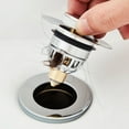 thumbnail image 3 of Universal Bathroom Sink Plug Universal Bathroom PopUp Wash Basin Plug Replace, 3 of 9