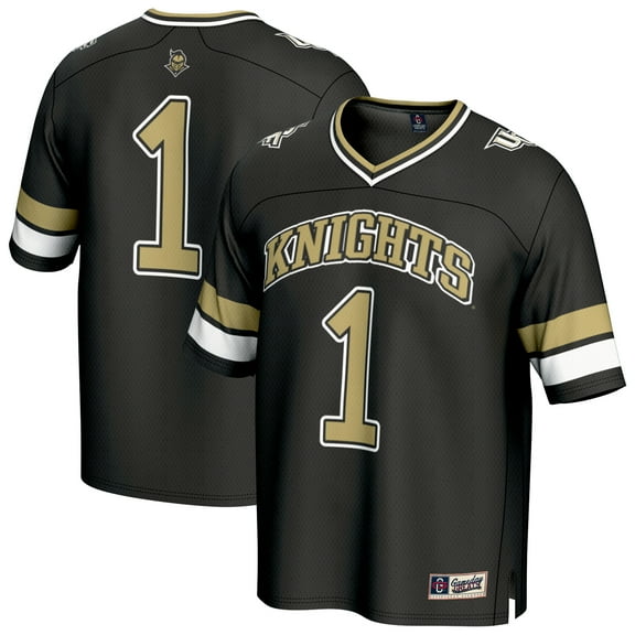 Youth GameDay Greats #1 Black UCF Knights Lightweight Collegiate Football Fashion Jersey