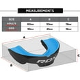thumbnail image 5 of RDX Gum Shield Boxing MMA Mouth Guard Kickboxing Mouthpiece, Mouthguard Jaw Protector with Case, Muay Thai Martial Arts Rugby Hockey Football Judo Karate Soccer Contact Sports, 5 of 6