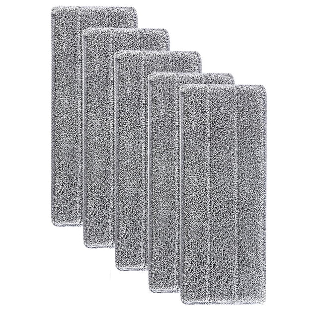 Bewildely Almohadillas de microfibra reutilizables para limpieza de cabeza de hisopo multiusos para limpieza del hogar, almohadillas de hisopo de Type3 NO3
