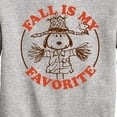 thumbnail image 3 of Peanuts - Fall Is My Favorite - Toddler And Youth Crewneck Fleece Sweatshirt, 3 of 6