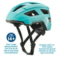 thumbnail image 2 of Concord Adult Bike Helmet, Adjustable, Mint, Ages 14+, 2 of 6