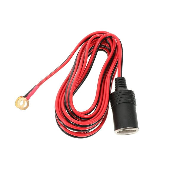 WHAMVOX Lighter Plug Battery Cable Copper 1Pcs 157.5X0.98X0.98In