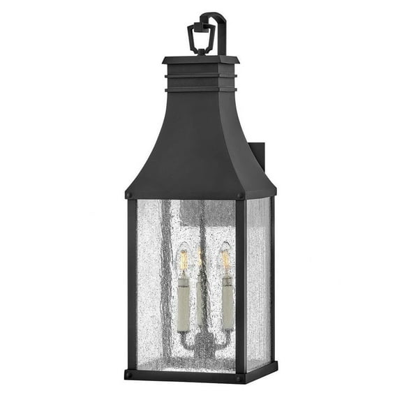 3 Light Outdoor Wall Mount in Traditional Style-26.25 inches Tall and 9 inches Wide Bailey Street Home 81-Bel-4782429
